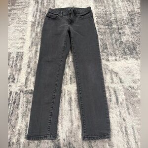 Boys Gap black slim taper jeans Size 8